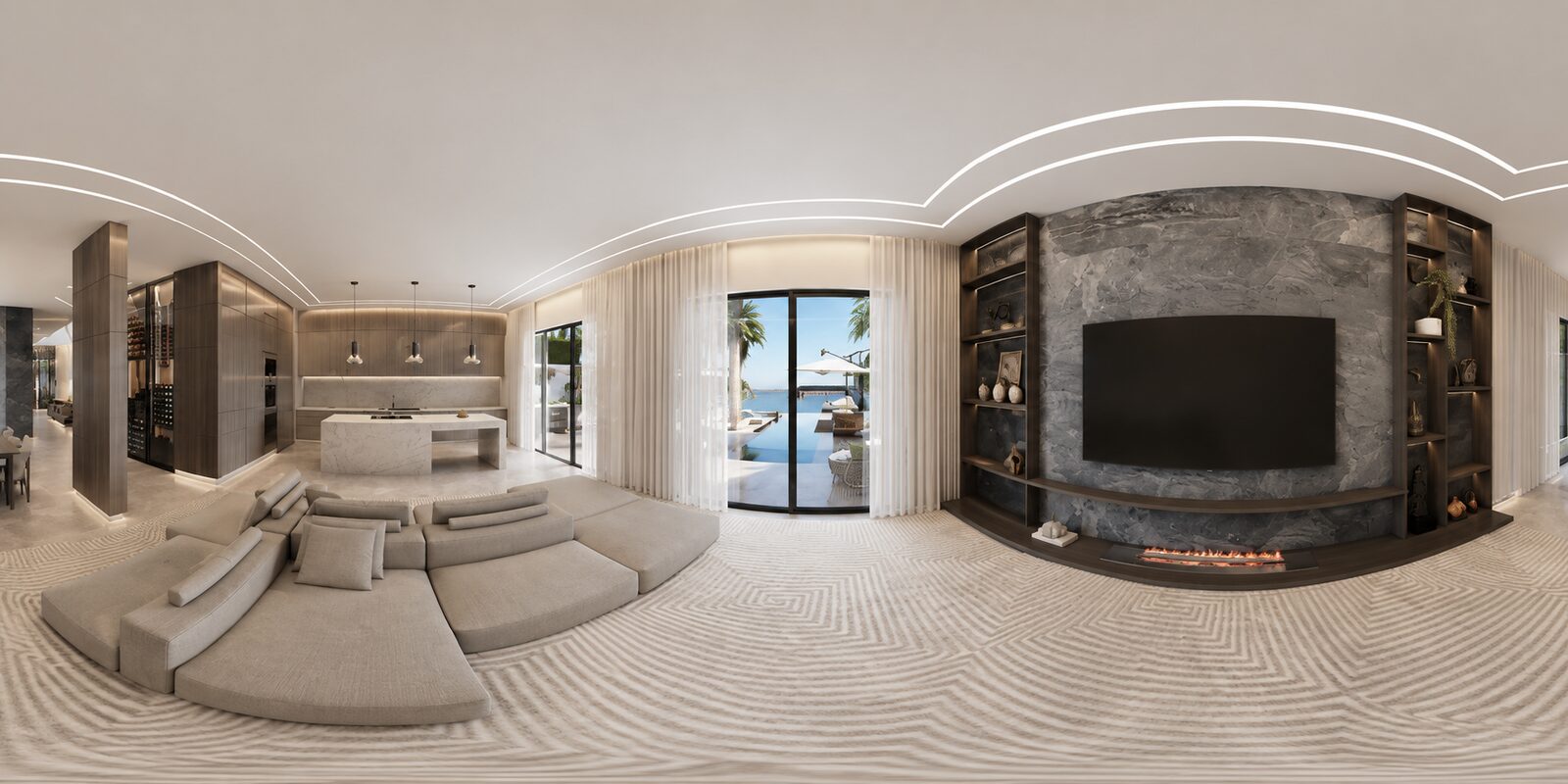 685 NE 77th St — Interior Living Spaces