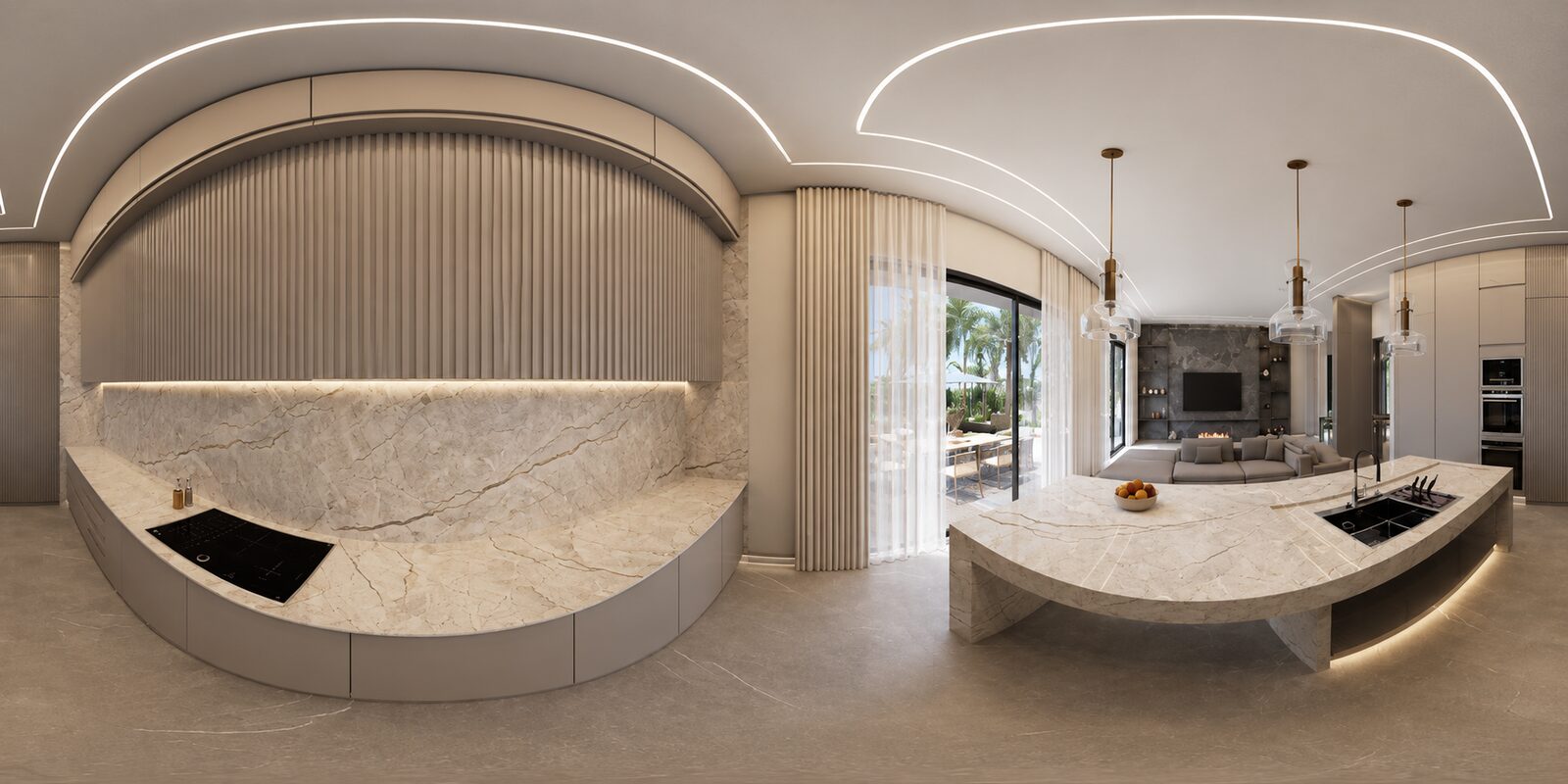 685 NE 77th St — Interior Living Spaces